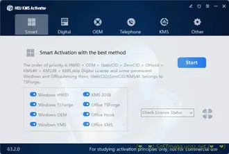 Бесплатно Torrent Лучший HEU KMS Activator 63.2.0 Portable [En]