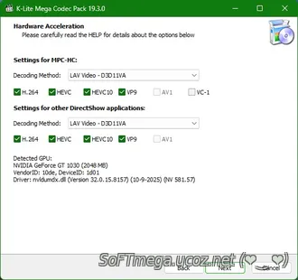 Бесплатно Торрент K-Lite Codec Pack 19.3.0 Mega/Full/Standard/Basic [E