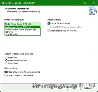 Бесплатно Торрент K-Lite Codec Pack 19.3.0 Mega/Full/Standard/Basic [E