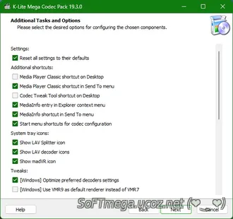Бесплатно Торрент K-Lite Codec Pack 19.3.0 Mega/Full/Standard/Basic [E
