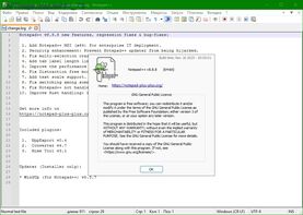 Бесплатно Торрент Notepad++ 8.8.8 Final + Portable