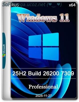 Бесплатно Торрент Windows 11 Pro 25H2 Build 26200.7309